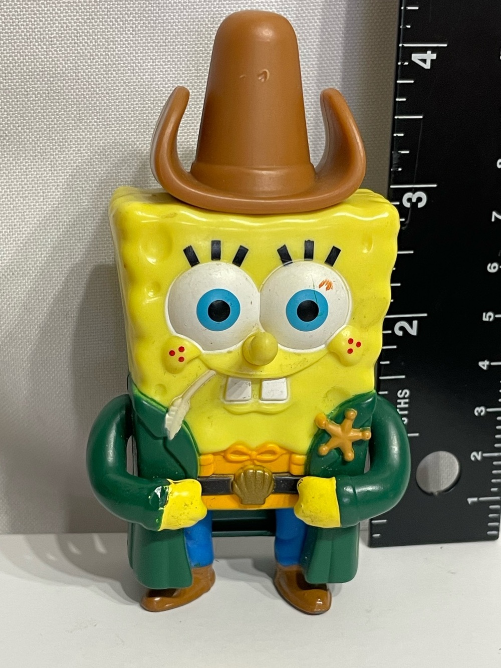 2008 Burger King "Pest of the West" SpongeBob "Lone Star" promotional toy